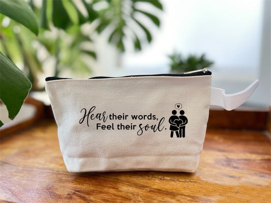 Somisms Canvas Zipper Bag