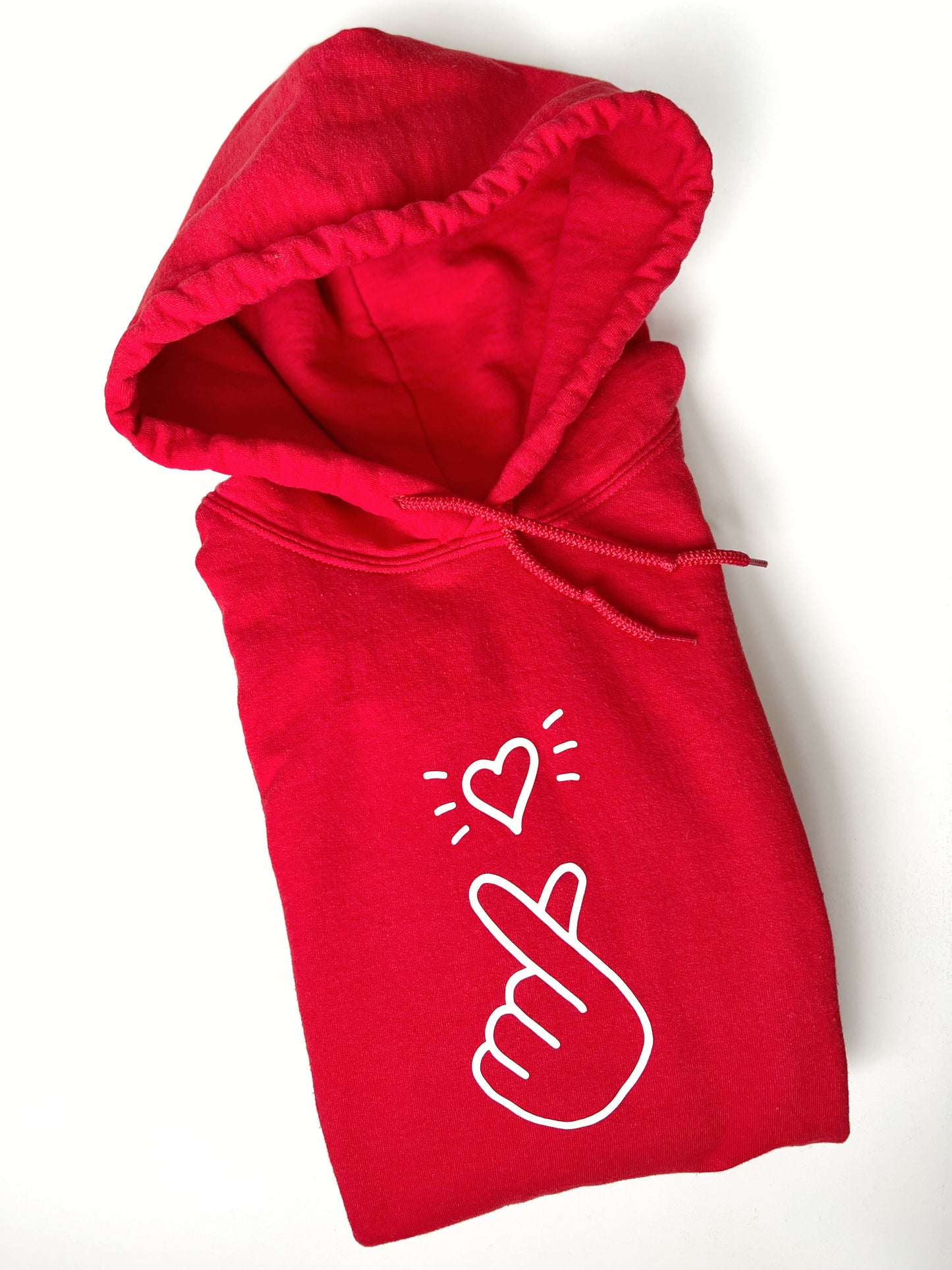 Korean Heart Sign Hoodie