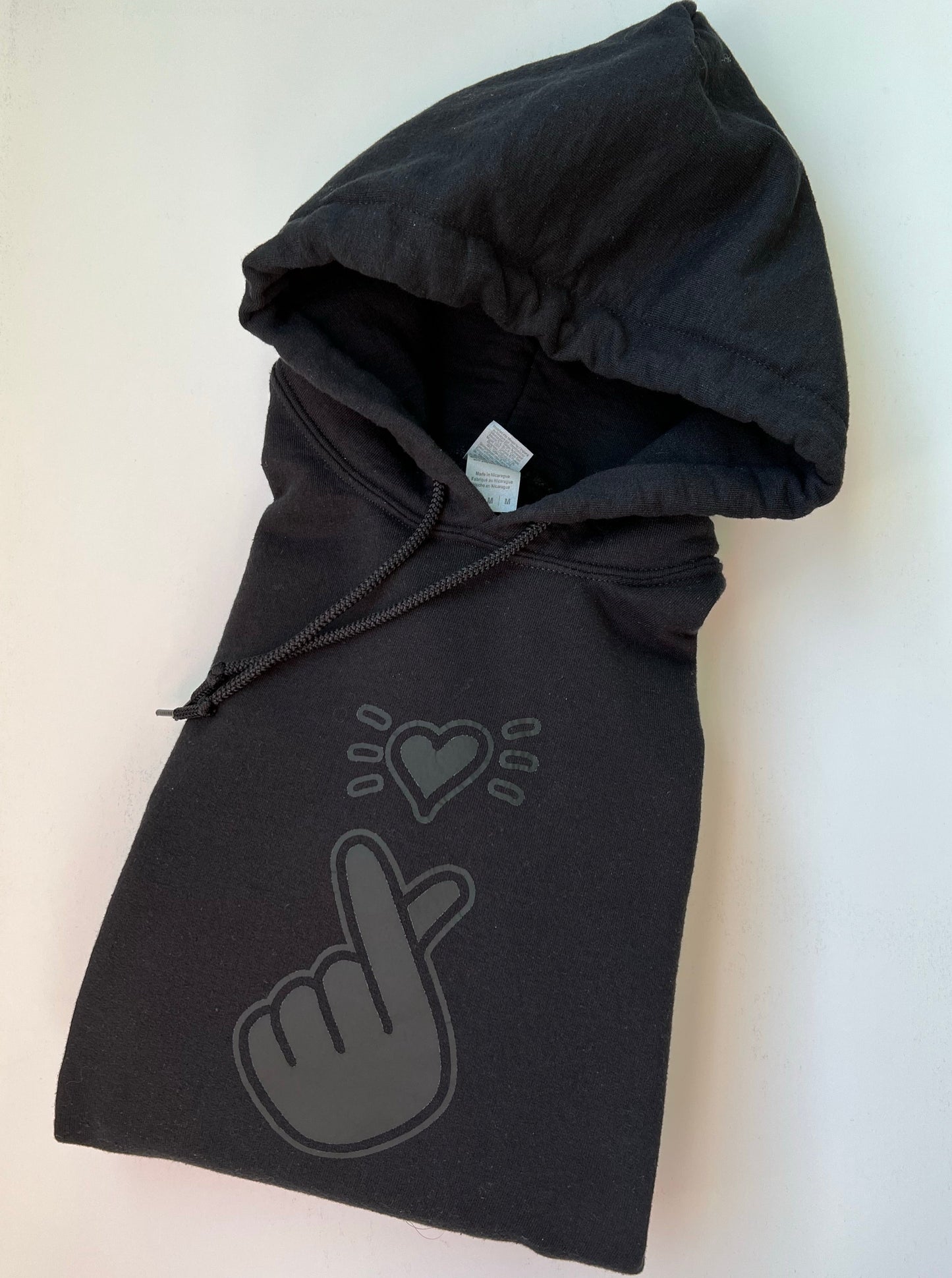 Korean Heart Sign Hoodie