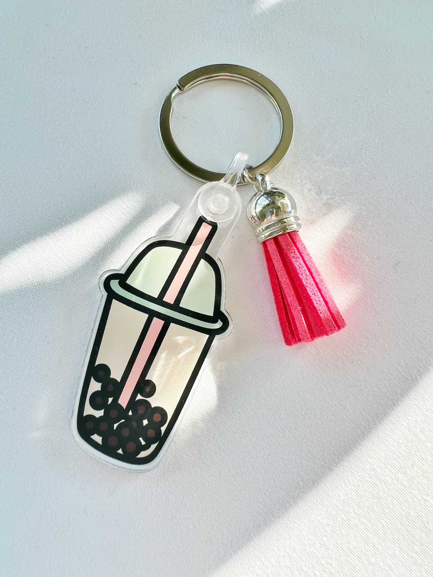 Boba, Please! Keychain