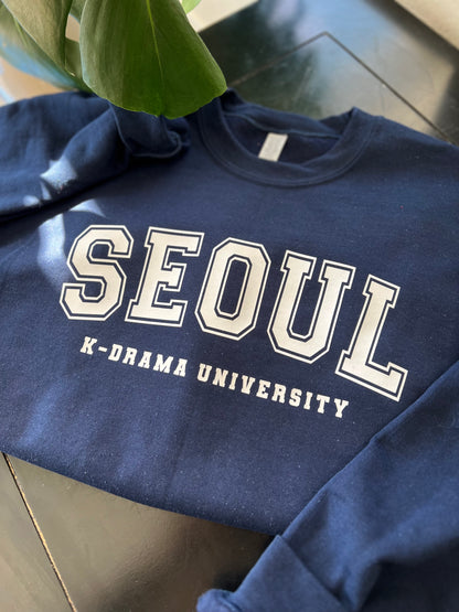 Seoul K-Drama University Crewneck