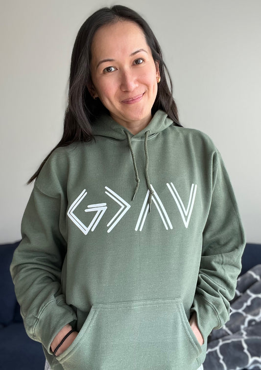 God is Greater Than the Highs and Lows Hoodie