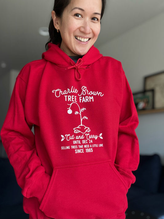 Charlie Brown Christmas Tree Hoodie