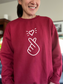 Korean Heart Sign Crewneck