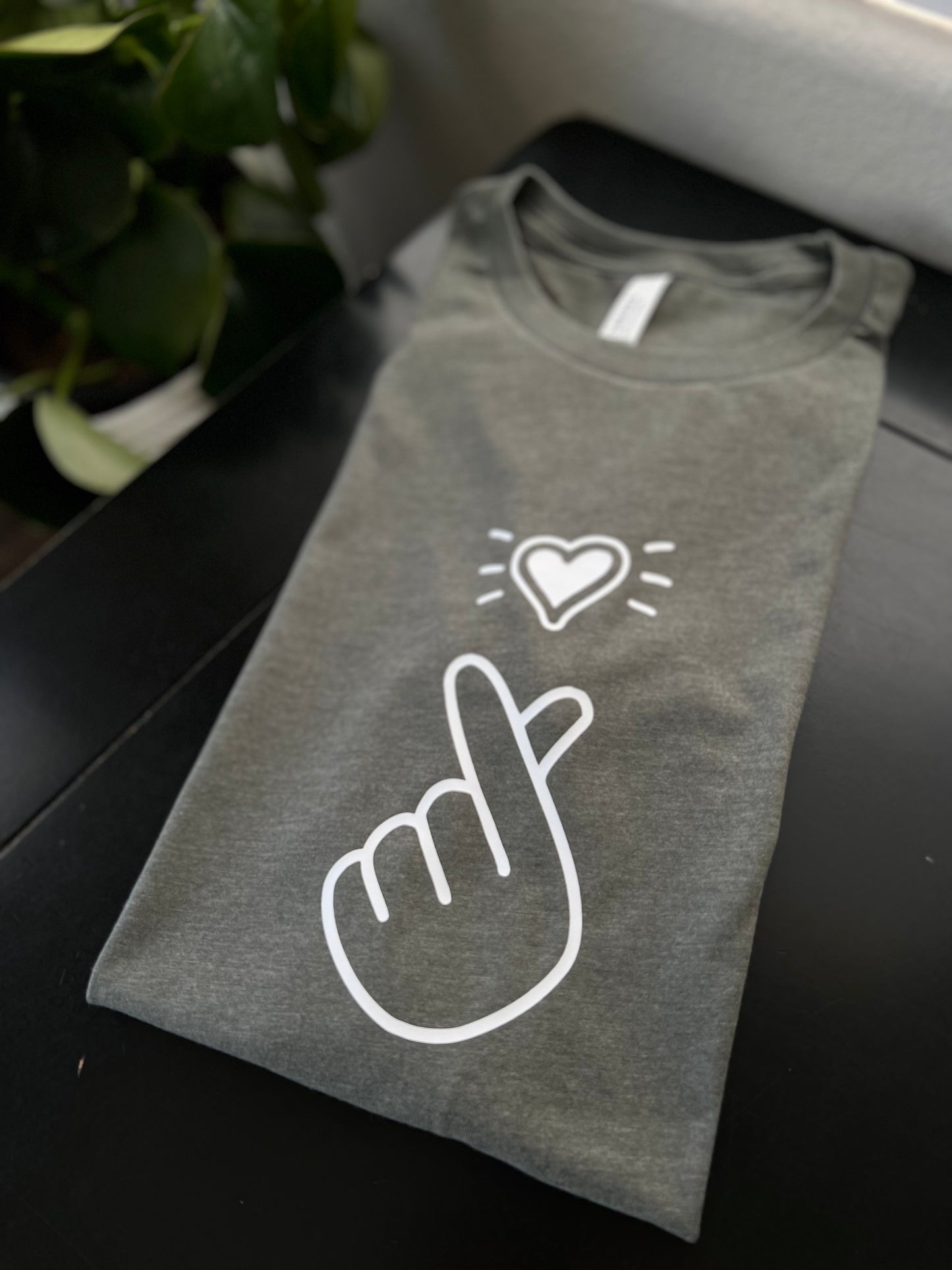 Korean Heart Sign Tee